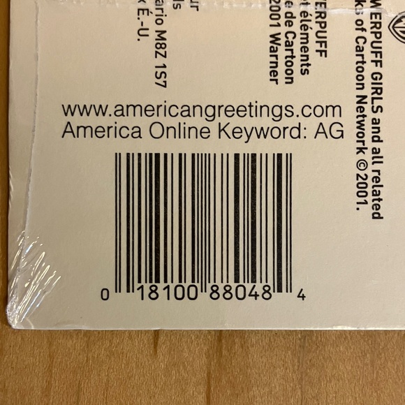 Vintage 2000 The Powerpuff Girls Christmas Sticker Set - Picture 2 of 3